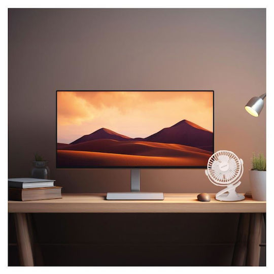 Niaros Ανεμιστηράκι USB 3W Λευκό 300010021