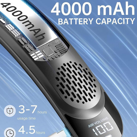 Techsuit Techsuit Mini Klimaanlage & Ventilator Hals Ohne Flügel 8W Schwarze