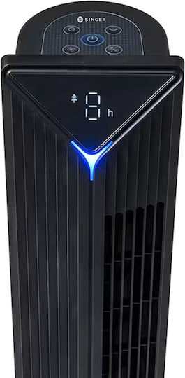 Singer Ανεμιστήρας Πύργος 55W Μαύρος