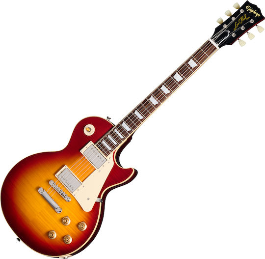 Gibson 1959 Lp Електрическа Китара Единичен Разрез Burst с Калъф