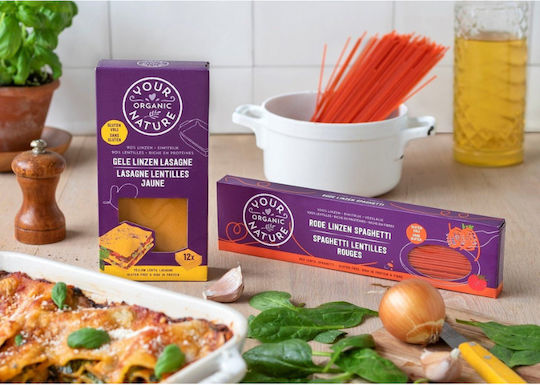 Βιολογικό Σπαγγέτι Κόκκινης Φακής 250g Yourorganicnature 14705