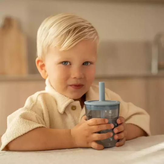 Little Dutch Baby Cup Mio 250ml Forest Friends made of Plastic Light Blue 250ml