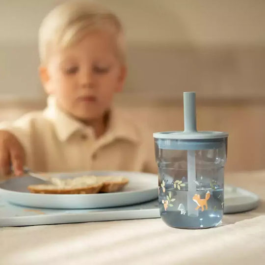 Little Dutch Baby Cup Mio 250ml Forest Friends made of Plastic Light Blue 250ml