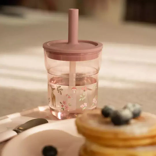 Little Dutch Baby Cup Fairy Garden made of Plastic Pink 250ml