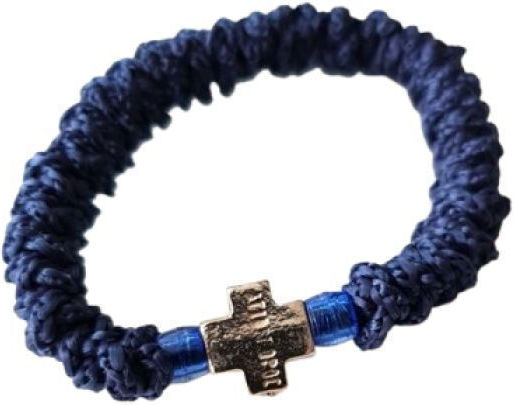Gebetsperlen Schwarze Elastische