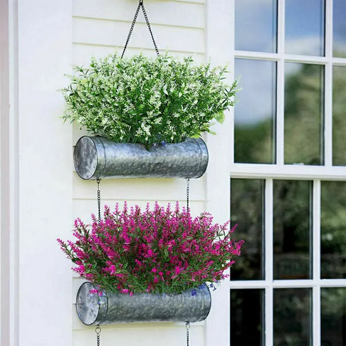 Artificial White Lavender Bouquet 38cm