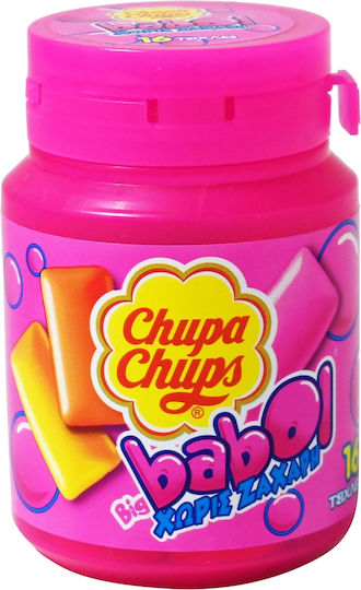 Chupa Chups Big Babol Sugar Free Bottle 16 Τμχ
