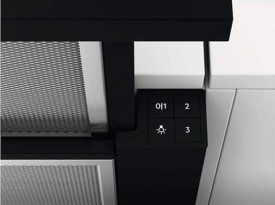 Electrolux Συρόμενος Απορροφητήρας 60cm Μαύρος