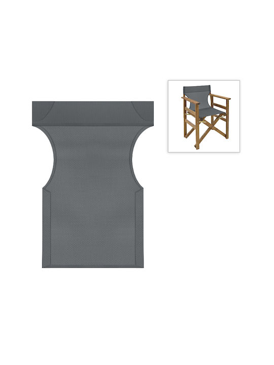 Megapap Waterproof Director Chair Cover Black 46x80cm