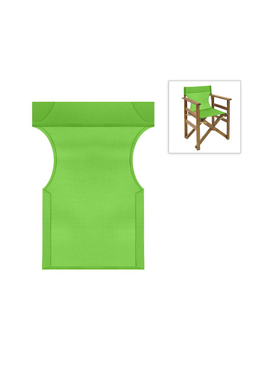 Megapap Waterproof Director Chair Cover Light Green 46x80cm