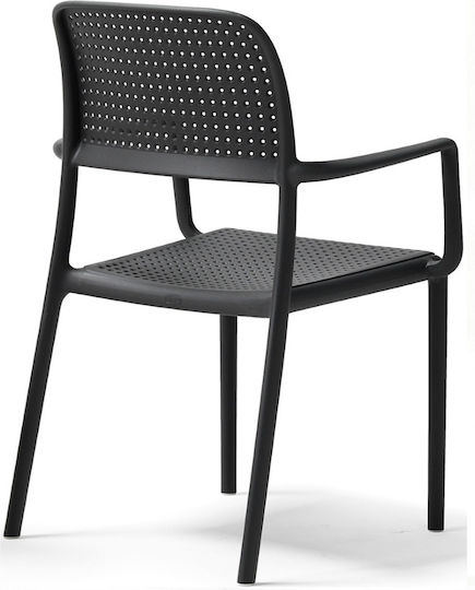 Outdoor Chair Polypropylene Bora Light Blue 57x58.5x86cm