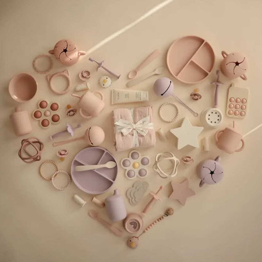Mushie Baby Cup made of Silicone Beige 175ml for 6m+m+