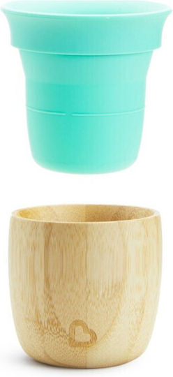 Munchkin Παιδικό Ποτηράκι από Bamboo Πράσινο 150ml για 6m+