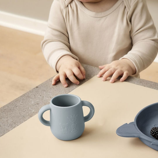Nuuroo Baby and Toddler Cups Abiola Made of Silicone Blue 2 Pieces 145ml