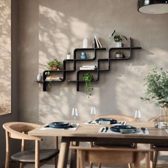 Raft Montaj Negru 62x15x47cm