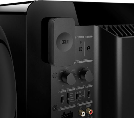 Kef KC92 Aktiv Subwoofer mit 9" Bass-Treiber 1000W Schwarz