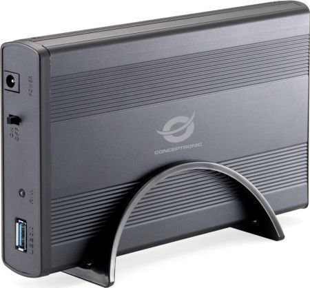 Conceptronic CHD3DUSB3 V4 Case for Hard Drive 3.5" SATA III with Connection USB 3.0