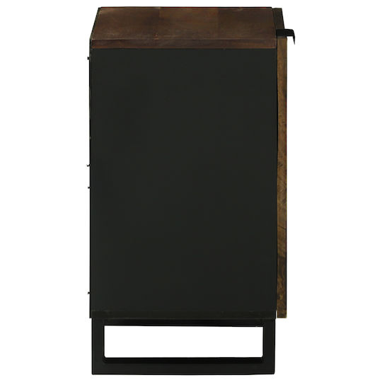 vidaXL Шкаф без Мивка Д38xШ33.5xВ58см Walnut