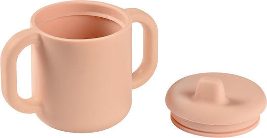 Beaba Παιδικό Ποτηράκι από Σιλικόνη Ροζ 170ml για 8m+