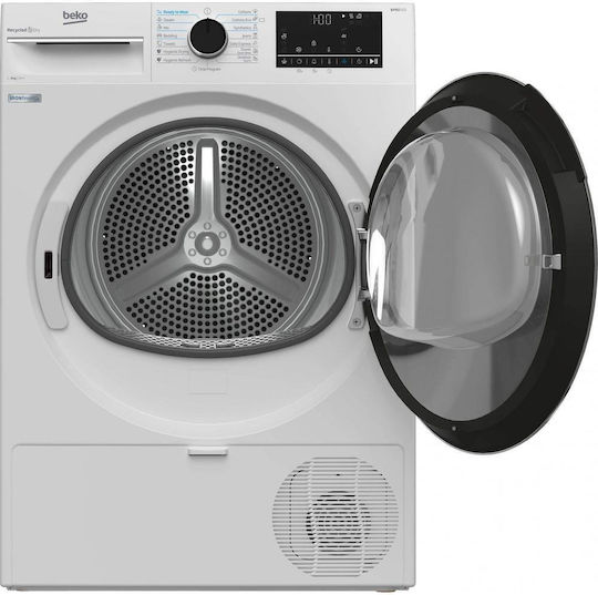 Beko B5T69233 Στεγνωτήριο 9kg με Αντλία Θερμότητας