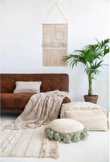 Lorena Canals Sitzsäcke & Poufs Air Natürliche Creme 54x54x27cm