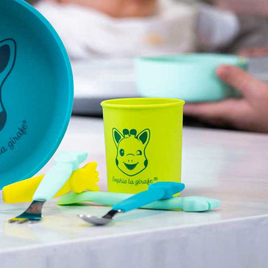 Sophie La Girafe Baby Cup made of Silicone Green for 6m+m+
