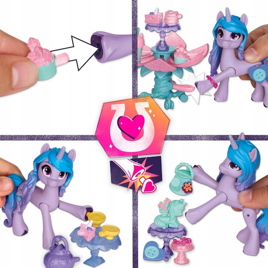 Hasbro UniCorn Tea Party - Izzy Moonbow Mein kleines Pony 7cm Mehrfach (null)