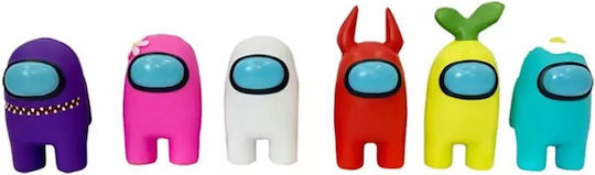 Jazwares Saculet Surpriză Cu SquishMe Among Us Pentru 3+ Ani 6 Cm