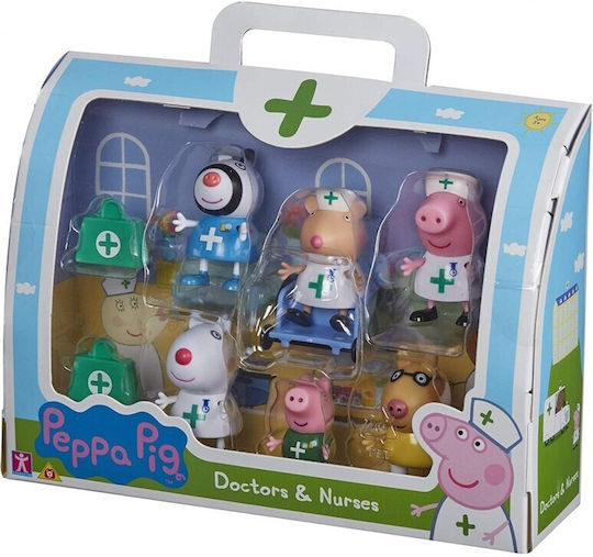 Giochi Preziosi Σετ Γιατροί Peppa Pig για 3+ Ετών 5εκ.