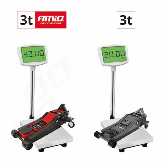 AMiO Hydraulic Bottle Jack for Weight Capacity up to 3 Tons
