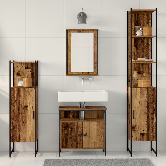 vidaXL Шкаф без Мивка Old Wood