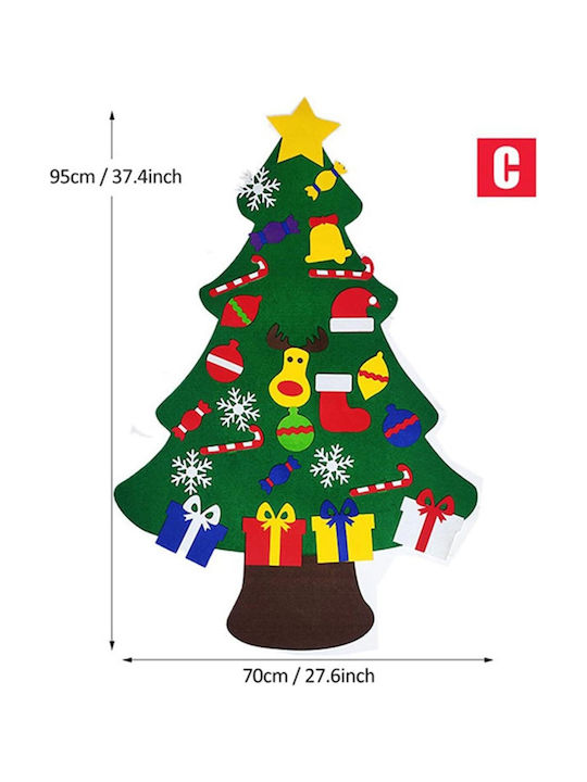 Weihnachtsdekoration Baum Klassisch 95cm