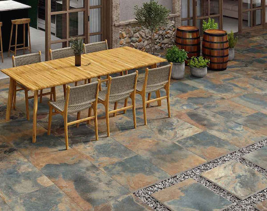Piesă Ceramica Shenandoah Negru 30x60 Porțelan Vitacer Vp0104 Negru