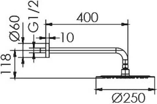 Excel Viento Eingebaute Wasserhähne 2 Ausgänge Mischpult Telefon & Kopfbrause Wand Gold
