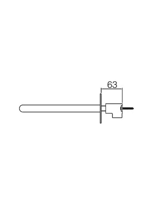 Excel Romina Built-In Set for Bathroom Sink Mixer 2 Exits
