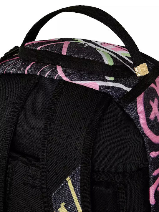 Sprayground Painted Punk Dlxr Backpack B7748 18" X 6" X 11.5" Multicolored One Size