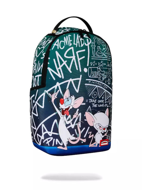 Sprayground Pinky Brain Takin Over World Dlxr Backpack B7113
