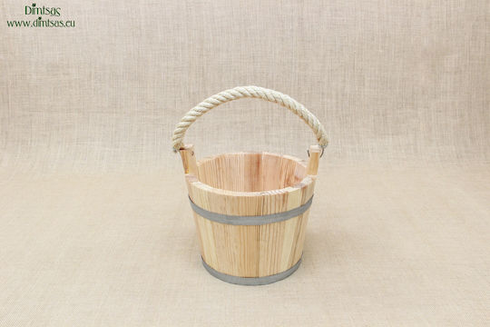 Holzener Mop Eimer mit Seil 4,5 Liter