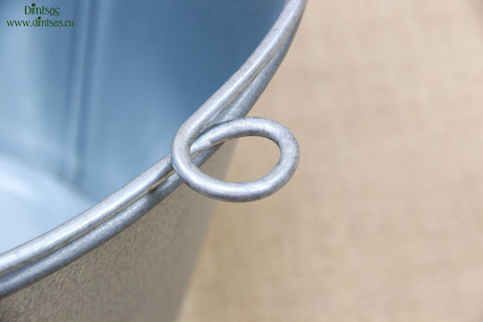 Galvanized Tin Mop Bucket 11 Liter Series 3