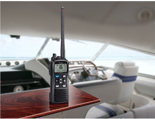 Icom IC-M73E Wireless Transceiver UHF/VHF 6W with Monochrome Screen