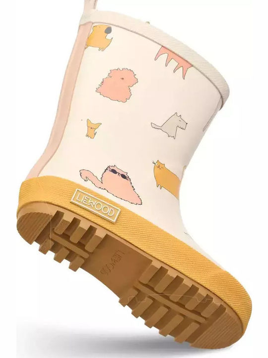 Παιδικές Γαλότσες Mason Cats Dogs Sandy Μπεζ