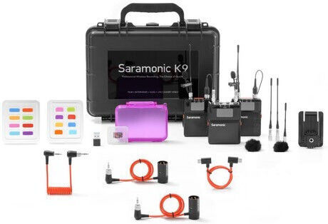 Saramonic K9 Σετ Ασύρματο Μικρόφωνο Πέτου για Φωνητικά