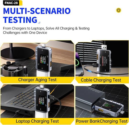 Fnirsi FNR-FANC-28 USB Port Tester