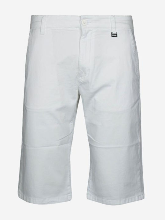 Herrenshorts Chino White
