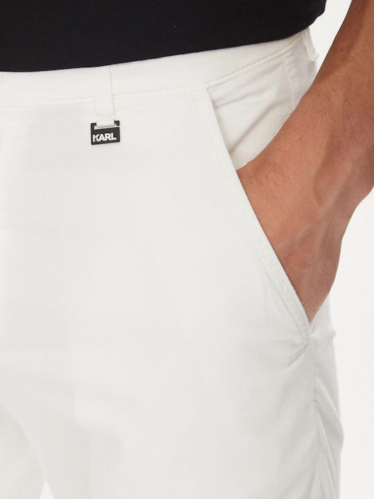 Herrenshorts Chino White