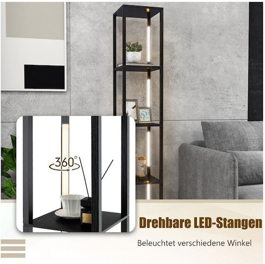 Costway LED Floor Lamp with Warm White Light 1530lm White