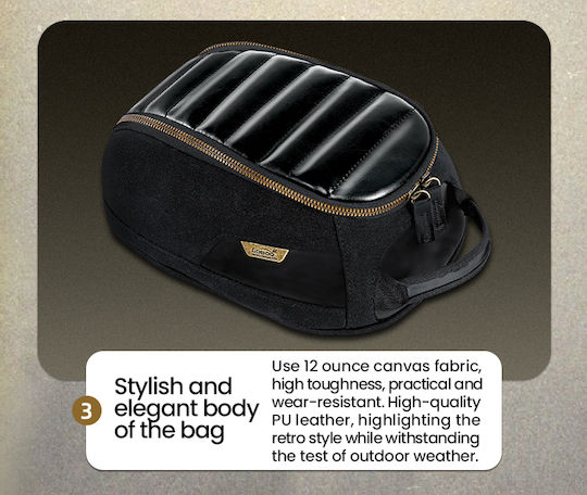 Loboo Motorcycle Tank Bag Magnetic
