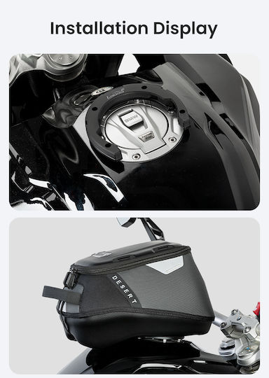 Loboo Motorcycle Tank Bag for Tank Cover