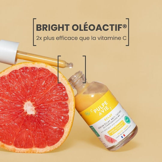 Pulpe De Vie Eclat Moisturizing Serum Face with Vitamin C for Detoxification & Radiance 30ml
