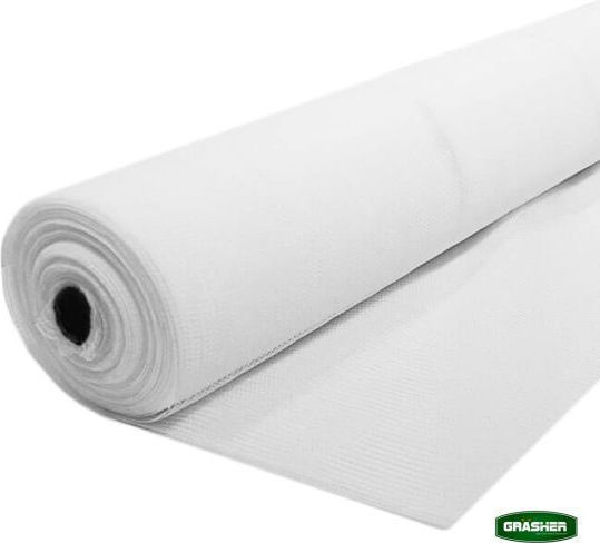 Grasher Мрежа за сянка Бял на Ролка 1x50m 150гр/кв.м
